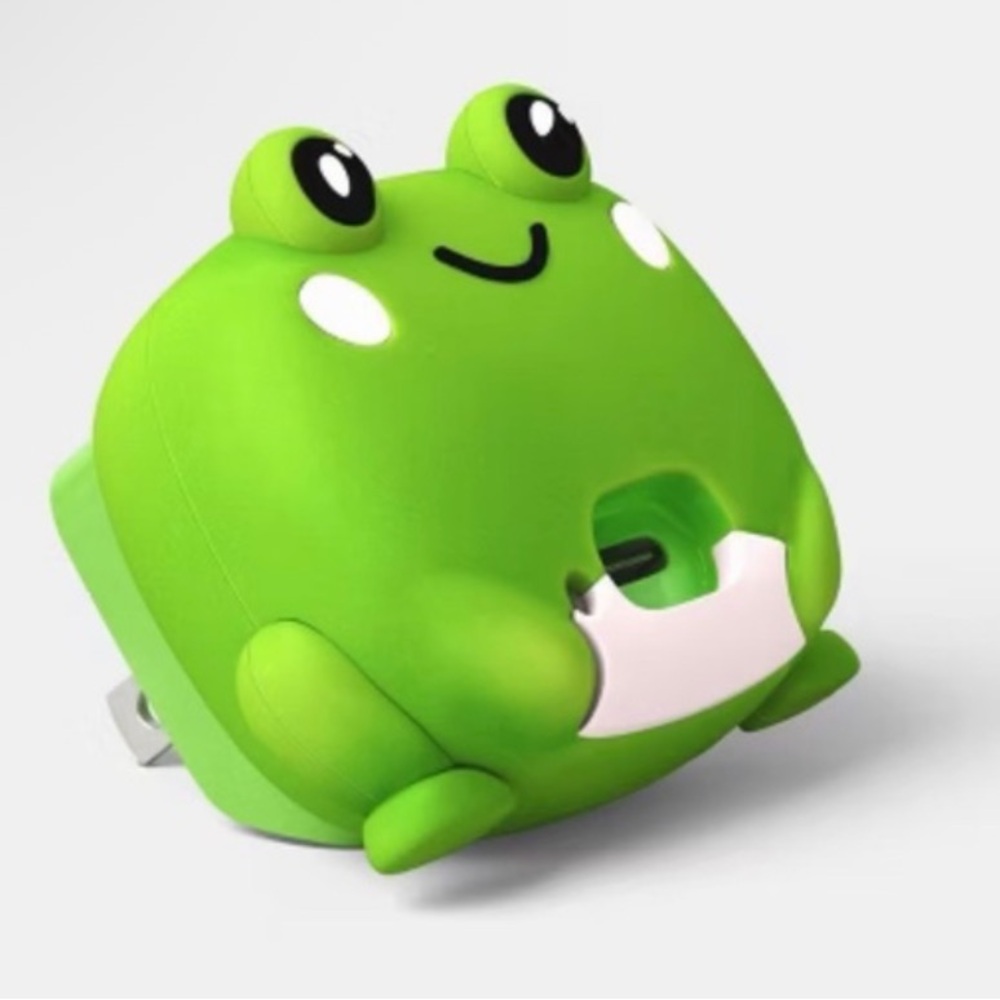 Heyday Green Frog Wall Charger 1 USB C Port 15W Max Fast Charging